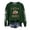 11-Dark Green211, variant on SONXAHE Graphic Print Crew Neck Sweatshirt for Women Sleeve Print Loose Fit Football Season Pullover Tops