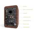 thumbnail image 3 of Altavoces amplificados Kanto YU4WALNUT Bluetooth 140W Peak Power, 3 of 9