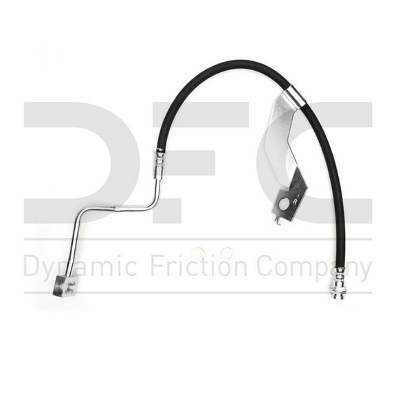 Front Right Dynamic Friction Company Brake Line Hose 350-54469 For 2013-2016 Ford F-250 Super Duty, 2013-2016 Ford F-350 Super Duty