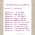 thumbnail image 2 of CafePress - What Cancer Cannot Do Poem - Kitchen Apron with Pockets, Grilling Apron, Baking Apron, 2 of 5