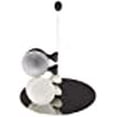 thumbnail image 3 of Alessi Sel/poivre "Lilliput", Noir, Blanc, 3 of 4