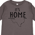 thumbnail image 4 of Inktastic Its Home- State of Texas Outline Distressed Text Boys or Girls Long Sleeve Toddler T-Shirt, 4 of 5