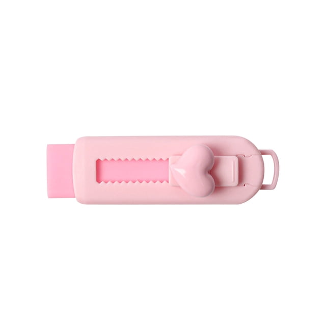 Erasers for School Eraser Extendable and Sliding with Plastic Cover Eraser White Very Suitable for Office School Draft Art Painting Student Stationery Supplies Office and School Supplies