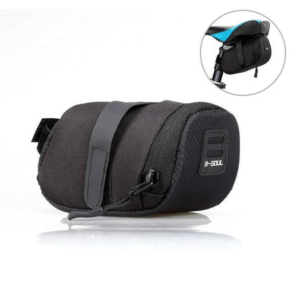 Bike Saddle Bag Waterproof Lightweight Under Seat Bike Bag Large Capacity Bicycle Seat Pack Bag for Road Bikes Mountain Bicycles