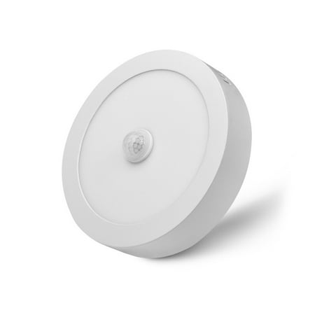 

Ceiling Light Motion Sensor 6000K-6500K Lighting Hallway Lamp Infrared LED Automatic Light White 18W