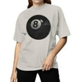 thumbnail image 2 of Cosmic 8 Ball Wall Art Women's T-shirt, 2 of 3