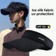 thumbnail image 2 of Nuevos hombres de verano al aire libre de seda de hielo sombrero para el sol transpirable protección UV gorra de béisbol gorra de pesca de moda diseño ligero fresco, 2 of 5