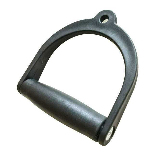 kurtrusly Poignée en D Résistante pour Entraînement Physique Poulie Câble Machine Accessoires de Musculation Gym