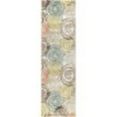 thumbnail image 3 of Deco Contemporary 2' x 7.7' Ivory and Beige Polypropylene Indoor Area Rug, 3 of 8