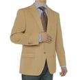 thumbnail image 2 of Mens Camel Modern Fit Blazer Luciano Natazzi 2 Button Luxe, 2 of 6