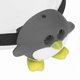 thumbnail image 4 of LED animal head lamp 2 modes cute light kids head lamp, 4 of 5