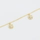 thumbnail image 3 of Hermosa Pulsera Dijes Flor Swarovski Para Dama Oro 14K Lam dorado Unitalla, 3 of 7