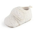 thumbnail image 5 of Newborn Baby Sneakers Soft Sole Winter Boots Warm Shoes With Hook Loop Closure Boys Girls Clothes White Size 0-6 Months, 5 of 7