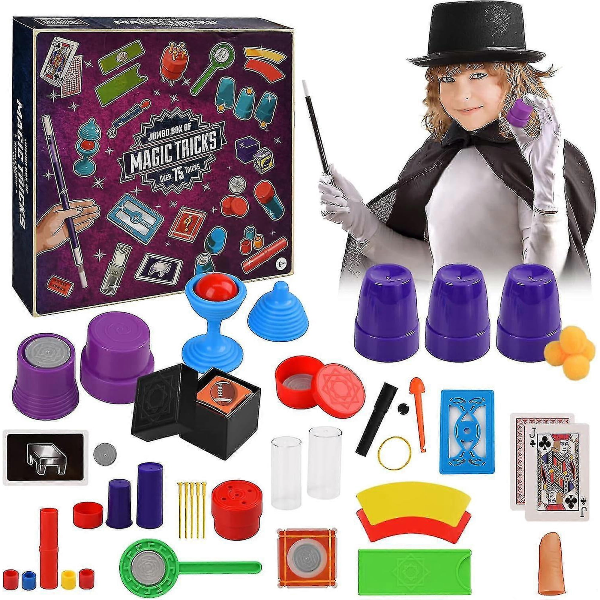 Magic Set For Kids, Magic Props Kit, Magic Tricks For Kids