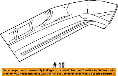 Dodge CHRYSLER OEM 87-90 Dakota Front Bumper-Spoiler Lip Chin Splitter 4335157
