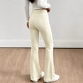 thumbnail image 6 of LIaqionyy Girl's Leggings Flare Pants High Waisted Yoga Bootcut Pant Kids Full Length Bell Bottoms Legging, 6 of 8