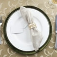 thumbnail image 5 of Sparkly Beads Napkin Rings Handmade Table Dinner Napkin Holders For Wedding Centerpieces Festival Celebration, 5 of 6