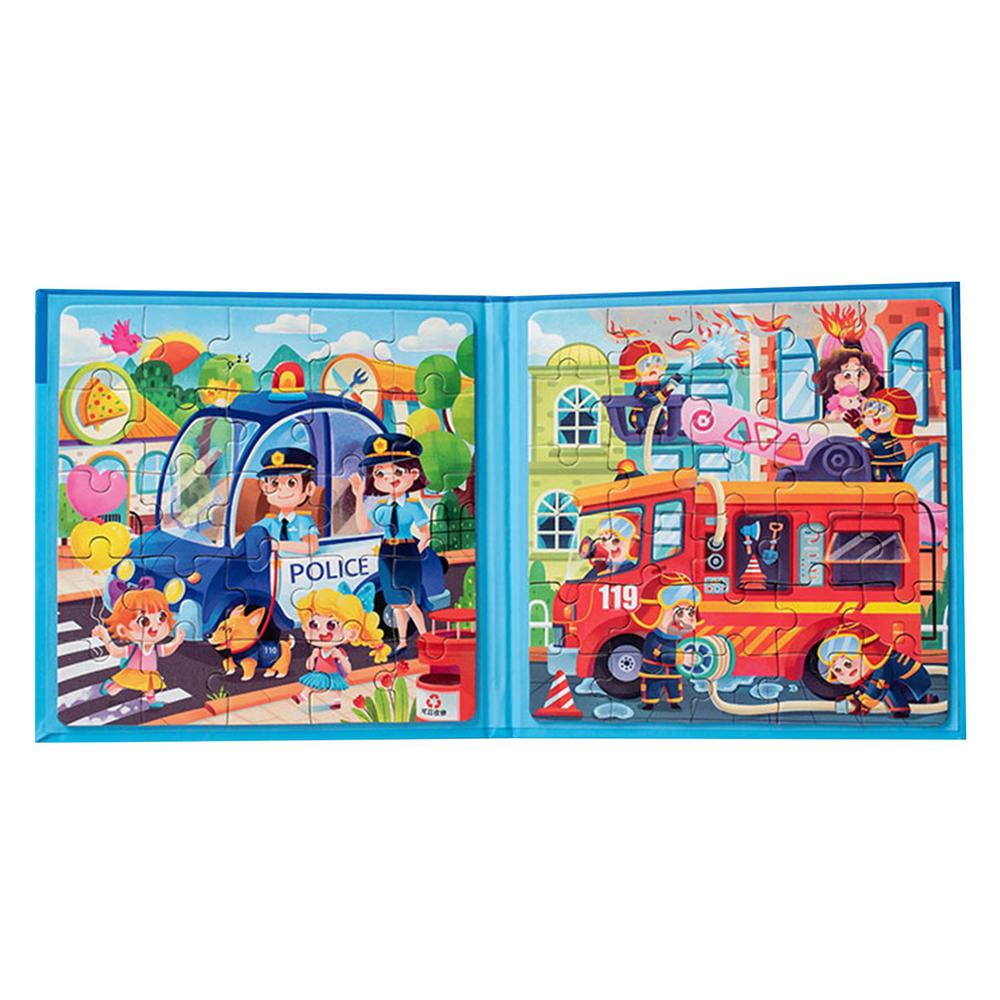 Lucybak Space Puzzle Kids Outer Space Jigsaw Puzzles Book Early