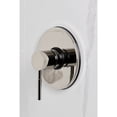thumbnail image 2 of Kingston Brass KB6336DL Concord Single-Handle Pressure Balanced Tub and Shower Faucet, Polished Nickel, 2 of 7