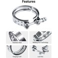 thumbnail image 4 of 3.0 Inch V Band Clamp for Flange Kit Stainless Steel (No flanges), 4 of 9
