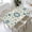 Boho 2, variant on ARTSLION Waterproof Fitted Rectangle Tablecloth With Elastic Edge, Wipeable Table Cover For 6 Ft Tables, Perfect For Outdoor Picnic & Camping,24"x48",Flowers