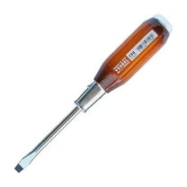 VESSEL 100S5575 - Genuine Wood Handle Tang-Thru Screwdriver No.100 -5.5x75 1EA