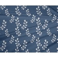 thumbnail image 4 of oneOone Polyester Lycra Dusty Blue Fabric Florals Sewing Fabric By The Yard Printed Diy Clothing Sewing Supplies 56 Inch Wide, 4 of 4