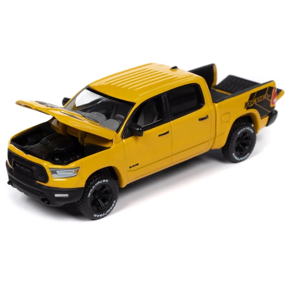 2023 Ram 1500 Rebel Havoc Edition Pickup Truck Baja Yellow "Muscle Trucks" Series 1/64 Diecast Model Car by Auto World