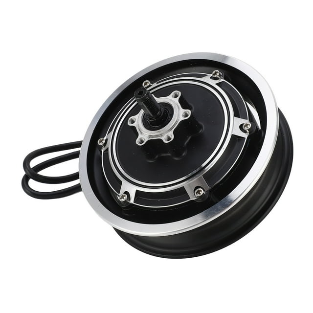 Motor De Cubo De Scooter Eléctrico De 10 Pulgadas, Funcionamiento Silencioso Motor De Cubo Impermeable De 10 Pulgadas Para Ciclistas Para Bicicletas Eléctricas De Bricolaje Para