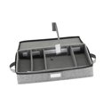 thumbnail image 2 of Caja de almacenamiento de cubiertos con divisores ajustables y asas de transporte, contenedor para utensilios, estuche para guardar utensilios,, 2 of 9