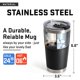 thumbnail image 4 of Vaso para Beber WITTSPOT Papá Tumbler de Acero Inoxidable 20oz, 4 of 7