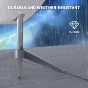 كابل Starlink لـ Starlink Rectangular Satellite V2 ، كابل استبدال Starlink (75FT / 23M) ، رمادي