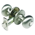 thumbnail image 2 of Design House 741314 Bouton de Porte à Verrouillage Bidirectionnel Cambridge, Dossier Réglable, Finition Nickel Satiné, 2 of 5