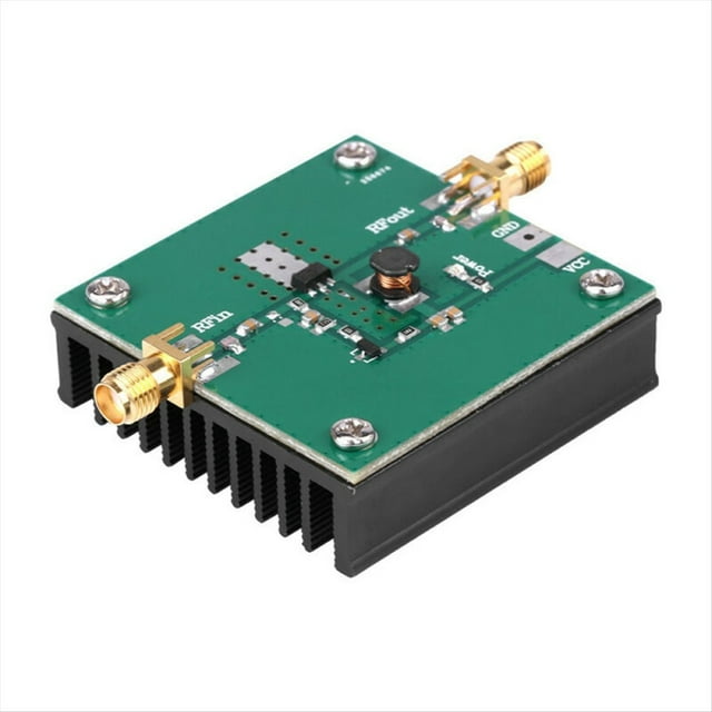 Amplificador de Potencia RF de 433 Mhz y 5 W para Transmisor RFID de Radioaficionado de 380-450 MHz, Control Remoto Inalámbrico para Walkie-Talkie