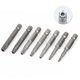 thumbnail image 2 of GLFSIL - Destornillador Torx magnético de cinco puntas, vástago hexagonal de 50 mm y 1/4", punta T10-T40, 2 of 6