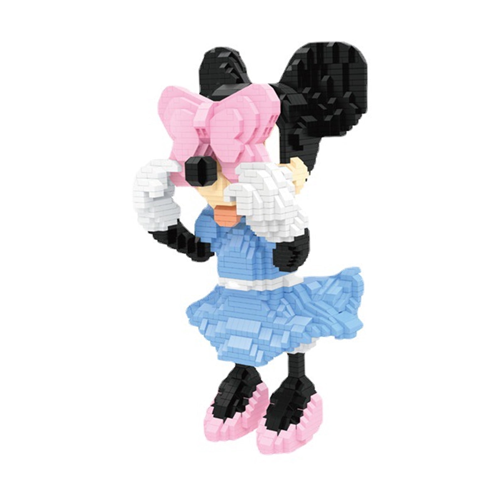 Animal Building Blocks,Cartoon Building Blocks Safe Block Building Toy Micro Building Blocks Compact and Lightweight