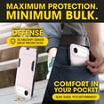 thumbnail image 2 of OtterBox iPhone 17 Air (Only) – Commuter Series Case – Built-In MagSafe – Thin, Dual-Layer, Pocket-Friendly, Port Cover – Love is In the Air (Pink Heart), 2 of 5