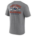 thumbnail image 3 of Men's Heather Gray New York Islanders Winger Tri-Blend T-Shirt, 3 of 3