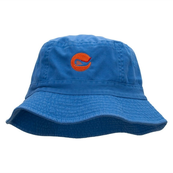 Golfing Iron Embroidered Bucket Hat - Periwinkle OSFM