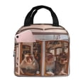 thumbnail image 1 of Easygdp Modern Urban Monkey Bolsa Térmica Premium - Tela Oxford Impermeable, Gran Capacidad, Bolsillo Frontal, Unisex para Trabajo, Escuela, Actividades al Aire Libre y Picnics, 1 of 8