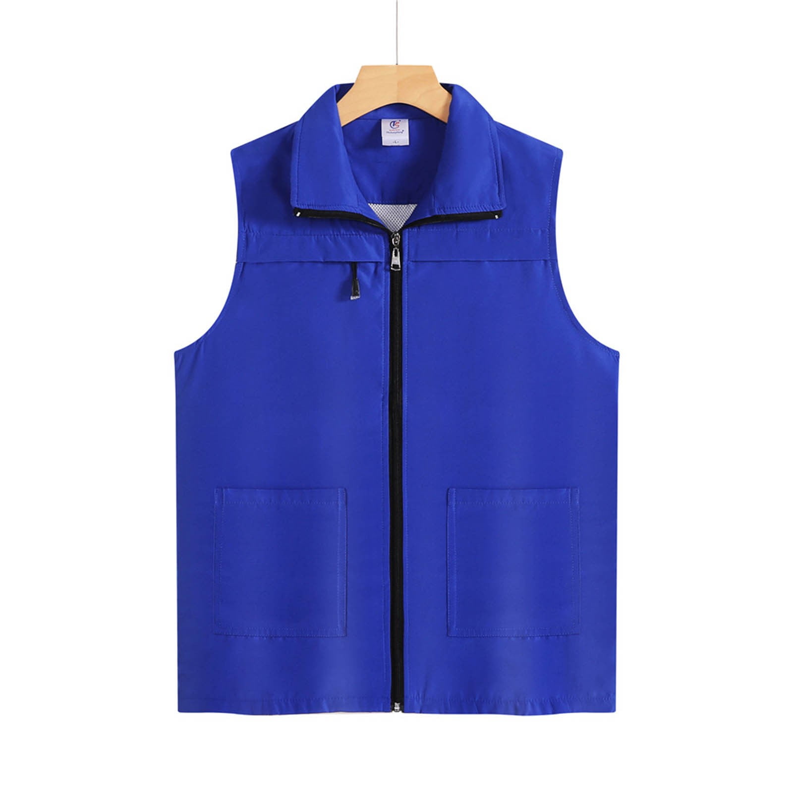 AnuYalue Mens Outdoor Vest Lightweight Softshell Full Zip Outerwear Breathable Sleeveless Jacket for Running Hiking Sports