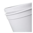 thumbnail image 6 of Pail with Handle, Polypropylene, 1.5 Quart, White, 10 Piece, 6 of 7