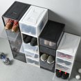 thumbnail image 4 of Transparent Shoe Box Shoes Organizers Thickened Foldable Dustproof Storage Box Stackable Combined Shoe Cabinet Sale, 4 of 4