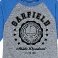 thumbnail image 3 of Garfield - Varsity Seal - Toddler & Youth Raglan Graphic T-Shirt, 3 of 4