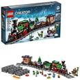thumbnail image 1 of LEGO Creator Expert Winter Holiday Train 10254 Christmas Train Set with Full Circle Train Track, Locomotive, and Spinning Christmas Tree Toy (734 Pieces), 1 of 5