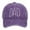 Purple, variant on Fgnfyis Father's Day DAD Embroidered Printed Baseball Cap Vintage to Make Old Cap Hats for Woman Blue