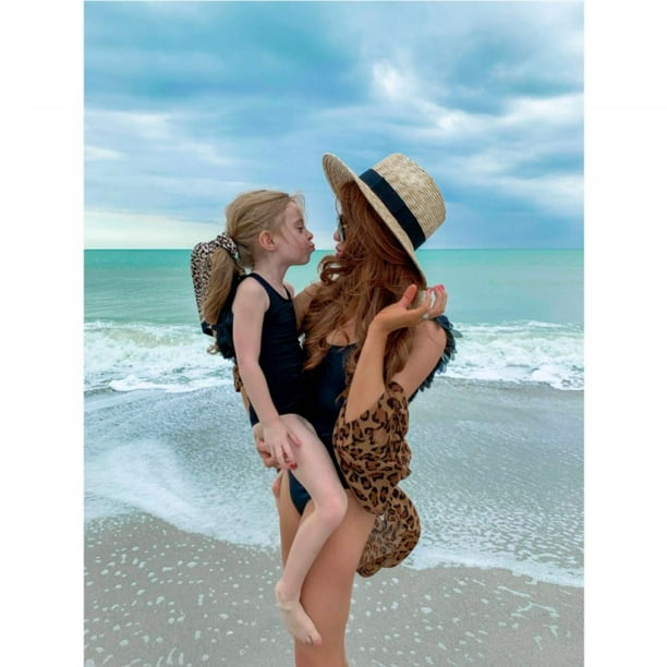 Mommy And Me Matching Swimwear One Piece Mother Daughter Monokini Bathing Beach Wear Walmart Com Walmart Com