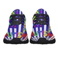 thumbnail image 5 of Autism Acceptance Shoes Sneakers for Women Men Black Size 8, 5 of 7