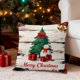 thumbnail image 4 of Christmas Throw Pillow Cover Holiday Decor for Sofa Couch Bedroom Seasonal Home Decoration Linen Pillowcase Farmhouse Cozy Accent Pillow, 4 of 6