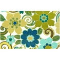 thumbnail image 5 of 22-inch by 45-inch Spun Polyester Outdoor Squared Seat/Back Chair Cushion-Color:Alinea Pompeii, 5 of 5